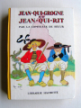 Couverture Jean qui grogne et Jean qui rit Editions Hachette (Bibliothèque Rose) 1955
