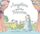 Couverture Angelina et la Princesse Editions Puffin Books 2001