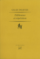Couverture Différence et répétition Editions Presses universitaires de France (PUF) (Epimethée) 2011