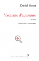 Couverture Vacarme d'automne Editions Olivier Morattel 2011
