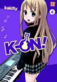 Couverture K-on !, tome 4 Editions Kazé (Seinen) 2012