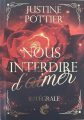 Couverture Nous interdir d’aimer - intégrale Editions du Caméléon 2024