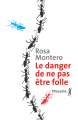 Couverture Le danger de ne pas être folle Editions Métailié 2023