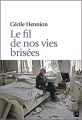 Couverture Le fil de nos vies brisées Editions Anne Carrière 2020