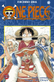 Couverture One Piece, tome 002 : Aux prises avec Baggy et ses hommes / Luffy versus la bande à Baggy !! Editions Carlsen (DE) (Manga!) 2001