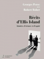 Couverture Récits d'Ellis Island Editions P.O.L 1994