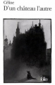 Couverture D'un château l'autre Editions Folio  1990