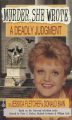 Couverture Murder, She Wrote, book 06: A Deadly Judgment Editions Signet 1996