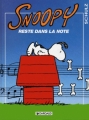 Couverture Snoopy, tome 23 : Snoopy reste dans la note Editions Dargaud 1993