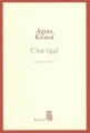 Couverture C'est égal Editions Seuil 2005