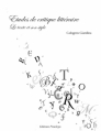Couverture Etudes de critique littéraire : Le texte et son style Editions Praelego (2011) 2011
