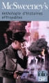 Couverture McSweeney’s : Anthologie d’histoires effroyables Editions Folio  (SF) 2011
