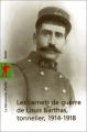 Couverture Les carnets de guerre de Louis Barthas Editions La Découverte 2003