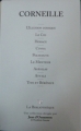 Couverture Recueil des pièces de théâtre de Corneille Editions Garnier (La Bibliothèque) 2009