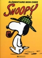Couverture Snoopy, tome 13 : Elémentaire mon cher Snoopy Editions Dargaud 1990