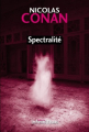 Couverture Spectralité Editions Les presses littéraires 2023