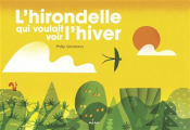 Couverture L'hirondelle qui voulait voir l'hivers Editions Milan 2017