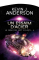 Couverture La Saga des Sept Soleils, tome 6 : Un essaim d'acier Editions Bragelonne (Science-fiction) 2014