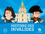Couverture Histoire des Invalides  Editions Quelle histoire 2024