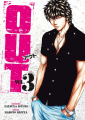 Couverture OUT (Mizuta/Iguchi), tome 03 Editions Meian (Seinen) 2024