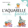 Couverture L'aquarelle facile Editions Mango 2019