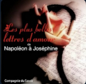 Couverture Les plus belles lettres d’amour de Napoléon à Joséphine  Editions Compagnie du Savoir 2013