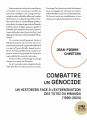 Couverture Combattre un génocide Editions Le Bord de l'Eau 2024