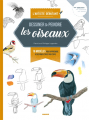 Couverture Dessiner et peindre les oiseaux Editions Mango 2018