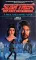 Couverture Star Trek The Next Generation, book 10 : A Rock and a Hard Place Editions Pocket Books 1990