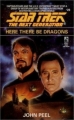 Couverture Star Trek The Next Generation, book 28 : Here There Be Dragons Editions Pocket Books 1993
