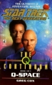 Couverture Star Trek The Next Generation, book 47 : Q-Space Editions Pocket Books 1998