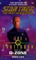 Couverture Star Trek The Next Generation, book 48 : Q-Zone Editions Pocket Books 1998