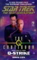 Couverture Star Trek The Next Generation, book 49 : Q-Strike Editions Pocket Books 1998