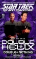 Couverture Star Trek The Next Generation, book 55 : Double or Nothing Editions Pocket Books 1999
