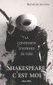 Couverture Shakespeare, c'est moi Editions Max Milo (Littérature) 2011