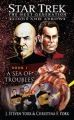 Couverture Star Trek: The Next Generation: Slings and Arrows, book 1 : A Sea of Troubles Editions Pocket Books 2007