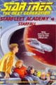 Couverture Star Trek: The Next Generation: Starfleet Academy, book 08 : Starfall Editions Pocket Books 1995