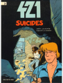 Couverture 421, tome 3 : Suicides  Editions Dupuis 1986