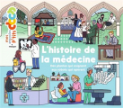 Couverture L'histoire de la médecine : Des plantes qui soignent aux robots qui opèrent Editions Milan (Jeunesse - Mes encyclos p'tits docs) 2024