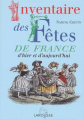 Couverture Inventaire des fêtes de France d'hier et d'aujourd'hui Editions Larousse 2004