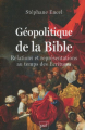 Couverture Géopolitique de la Bible  Editions Presses universitaires de France (PUF) 2024