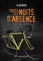 Couverture Toutes ces nuits d'absence Editions Les Chemins du Hasard 2018