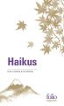 Couverture Haïkus d’automne et d’hiver Editions Folio  (Sagesses) 2024