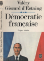 Couverture Démocratie française Editions Le Livre de Poche 1978