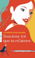 Couverture Souviens-toi que tu m'aimes Editions Eyrolles (Poche) 2022