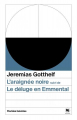 Couverture L'Araignée noire suivi de Déluge en Emmental Editions Florides helvètes 2022