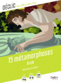 Couverture 15 métamorphoses Editions Belin Éducation 2024