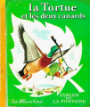 Couverture La tortue et les deux canards Editions Hachette (Les albums roses) 1964