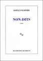 Couverture Non-dits Editions de Minuit 2000