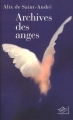 Couverture Archives des anges Editions NiL 1998